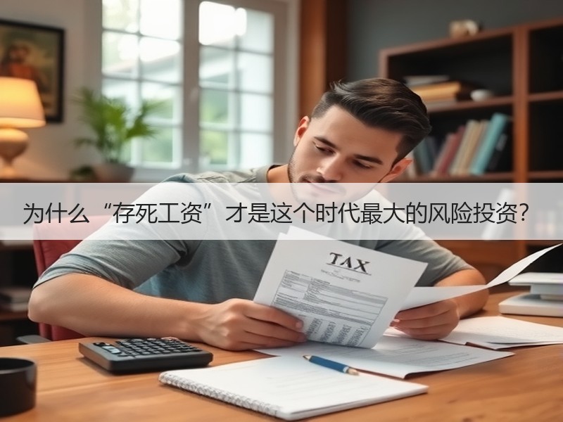 为什么“存死工资”才是这个时代最大的风险投资？