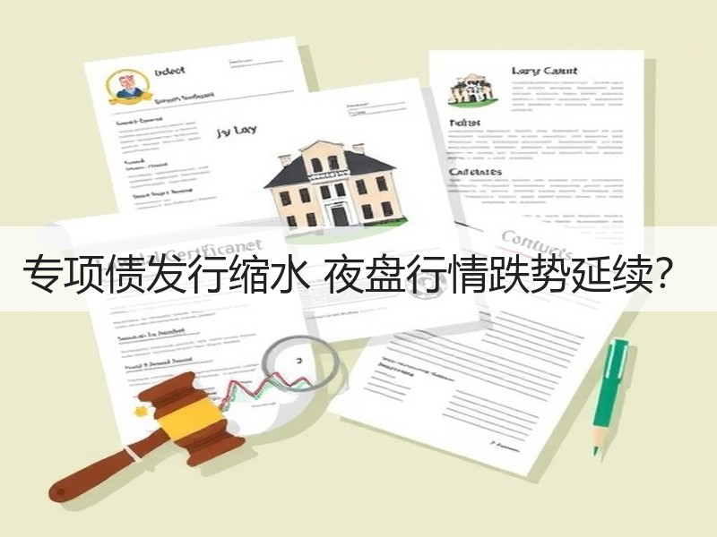 专项债发行缩水 夜盘行情跌势延续？