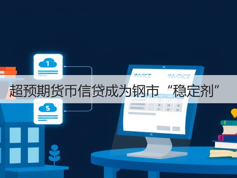 超预期货币信贷成为钢市“稳定剂”