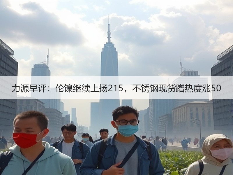 力源早评：伦镍继续上扬215，不锈钢现货蹭热度涨50