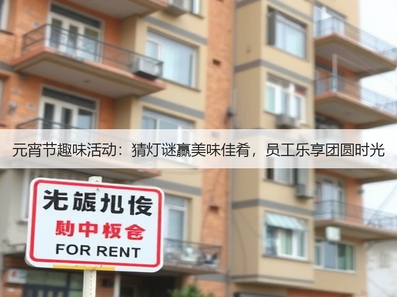元宵节趣味活动：猜灯谜赢美味佳肴，员工乐享团圆时光