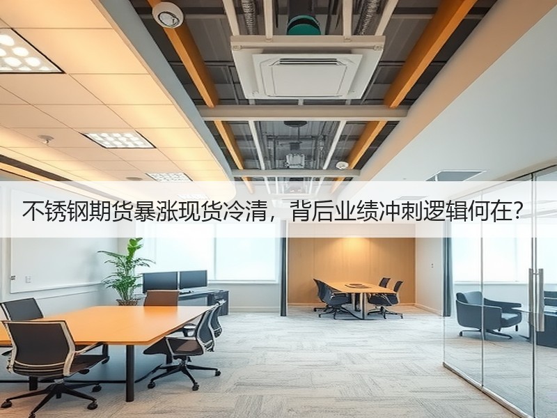不锈钢期货暴涨现货冷清，背后业绩冲刺逻辑何在？