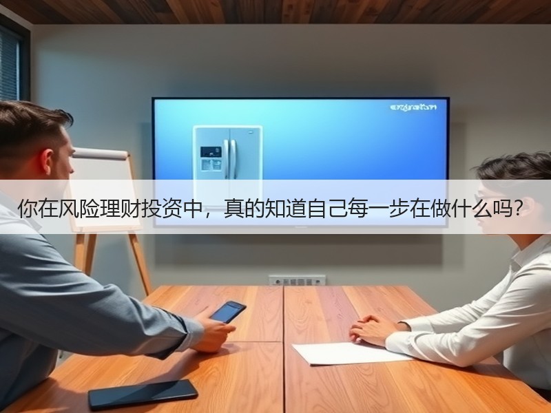 你在风险理财投资中，真的知道自己每一步在做什么吗？