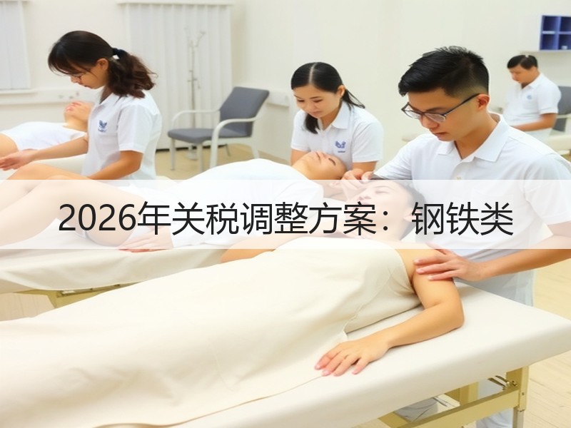 2026年关税调整方案：钢铁类