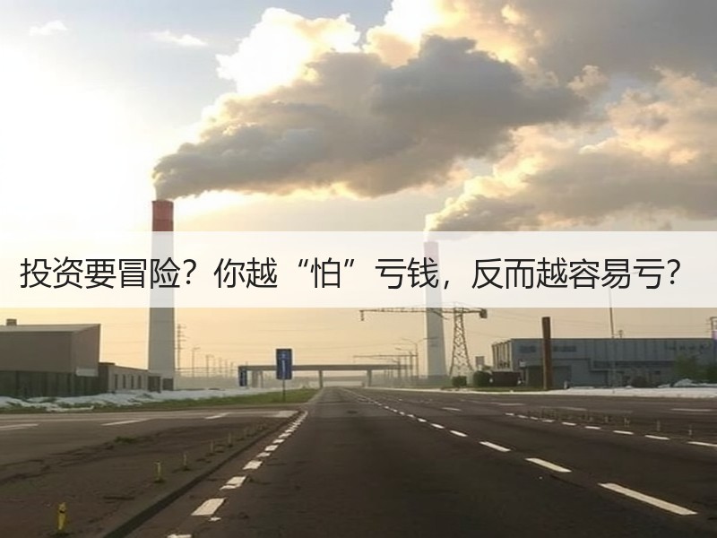 投资要冒险？你越“怕”亏钱，反而越容易亏？
