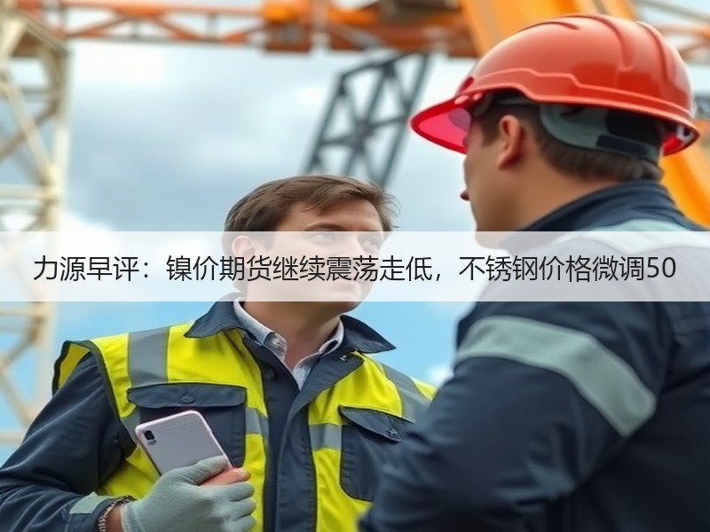 力源早评：镍价期货继续震荡走低，不锈钢价格微调50