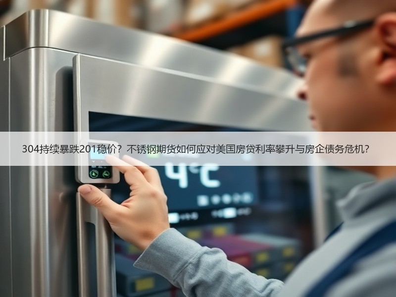 304持续暴跌201稳价？不锈钢期货如何应对美国房贷利率攀升与房企债务危机？