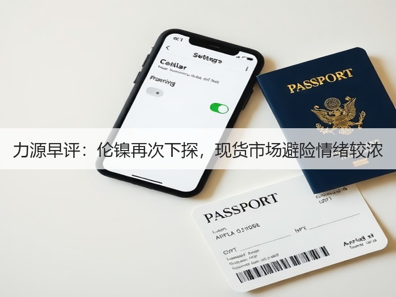 力源早评：伦镍再次下探，现货市场避险情绪较浓