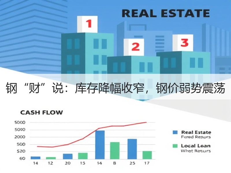 钢“财”说：库存降幅收窄，钢价弱势震荡