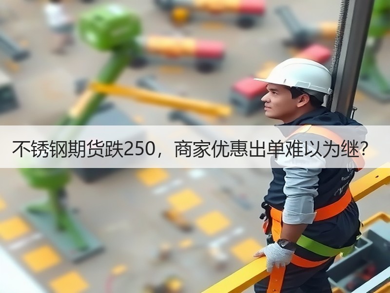 不锈钢期货跌250，商家优惠出单难以为继？
