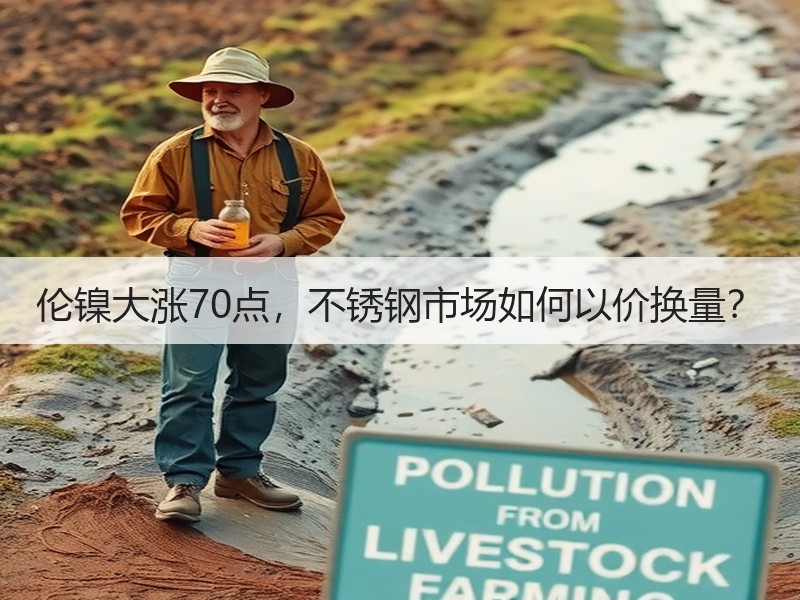 伦镍大涨70点，不锈钢市场如何以价换量？
