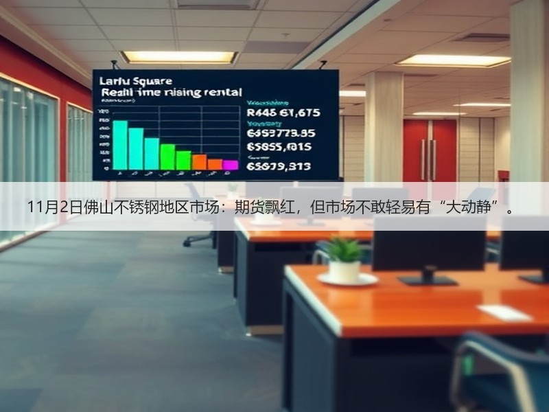 11月2日佛山不锈钢地区市场：期货飘红，但市场不敢轻易有“大动静”。