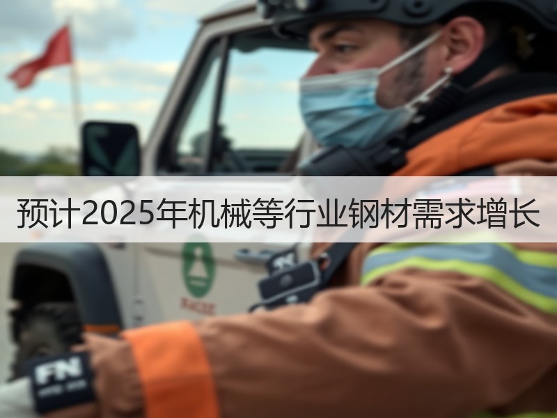 预计2025年机械等行业钢材需求增长