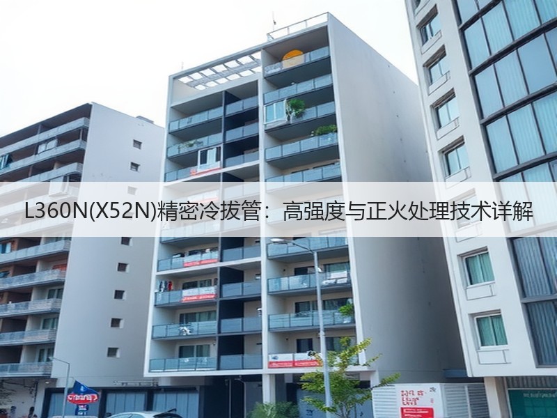 L360N(X52N)精密冷拔管：高强度与正火处理技术详解