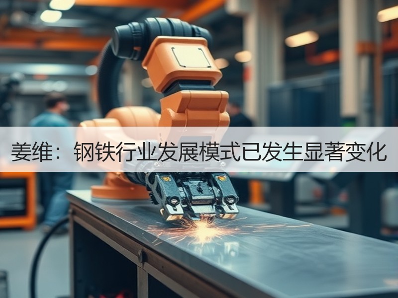 姜维：钢铁行业发展模式已发生显著变化