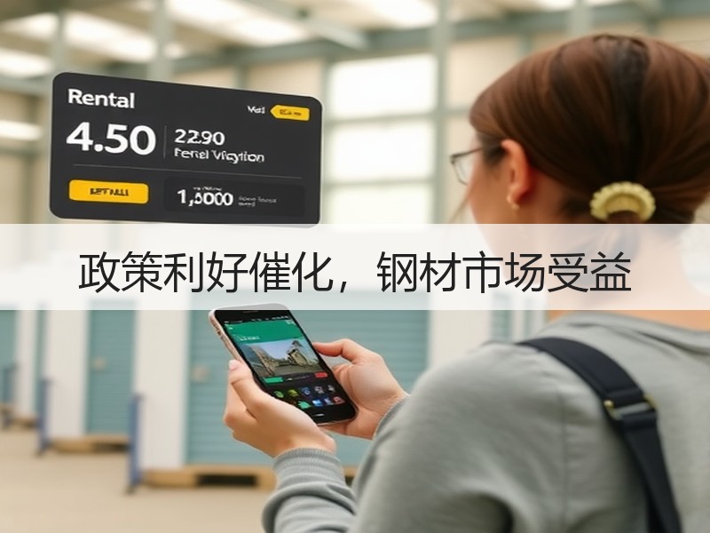 政策利好催化，钢材市场受益