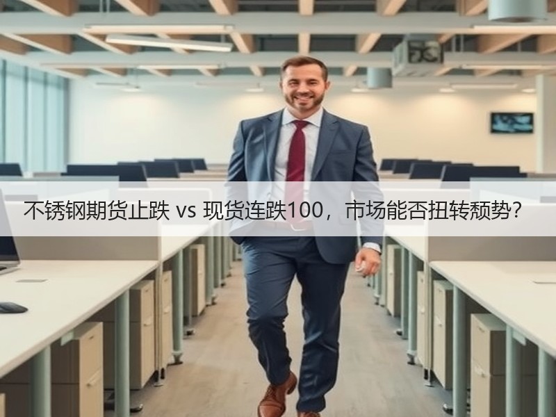 不锈钢期货止跌 vs 现货连跌100，市场能否扭转颓势？