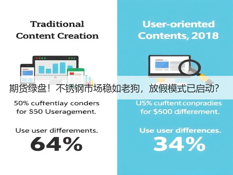 期货绿盘！不锈钢市场稳如老狗，放假模式已启动？