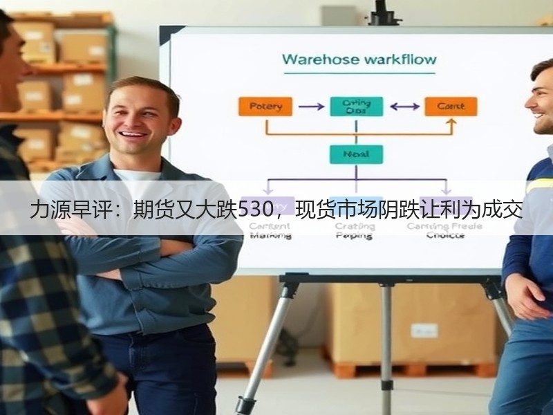 力源早评：期货又大跌530，现货市场阴跌让利为成交
