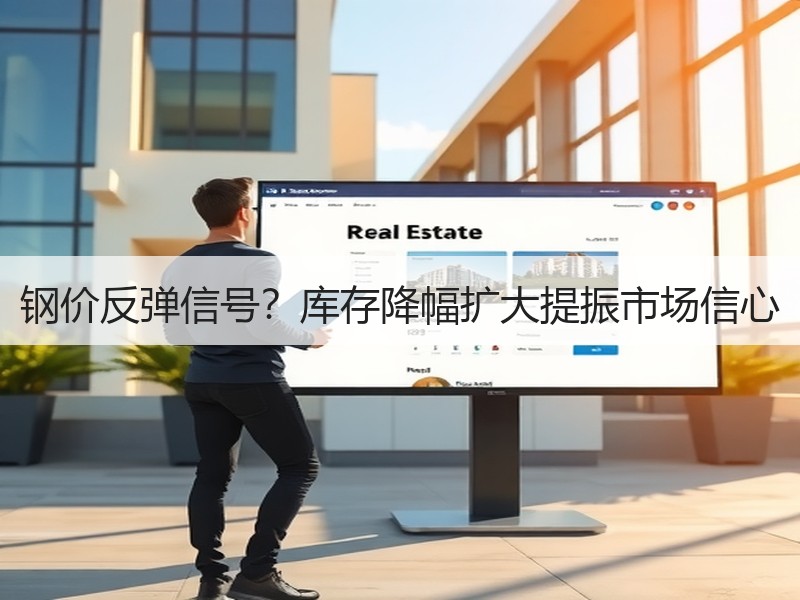 钢价反弹信号？库存降幅扩大提振市场信心