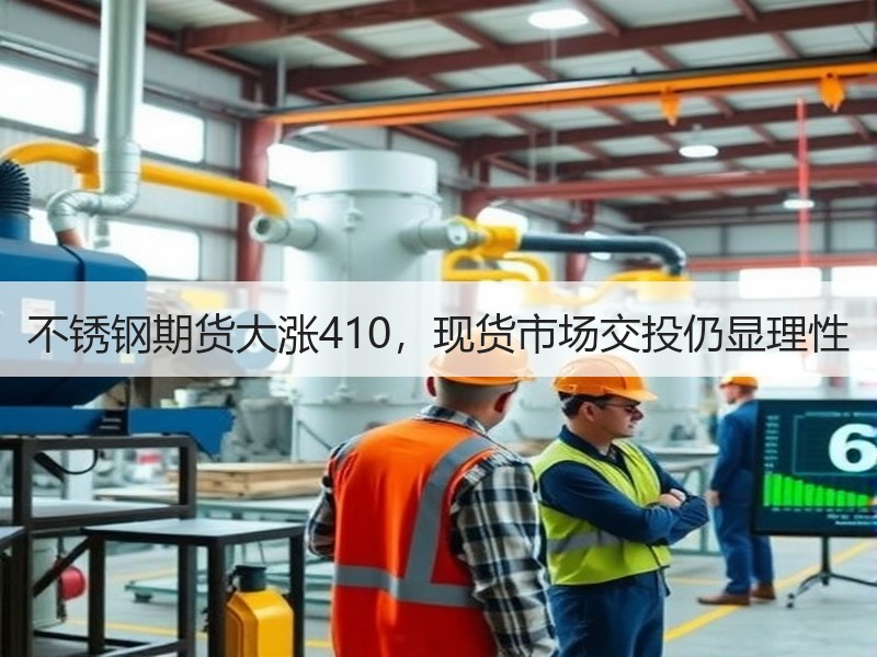 不锈钢期货大涨410，现货市场交投仍显理性