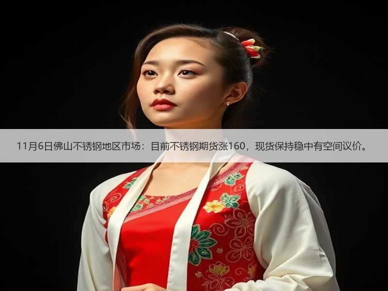 11月6日佛山不锈钢地区市场：目前不锈钢期货涨160，现货保持稳中有空间议价。