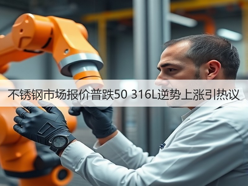 不锈钢市场报价普跌50 316L逆势上涨引热议