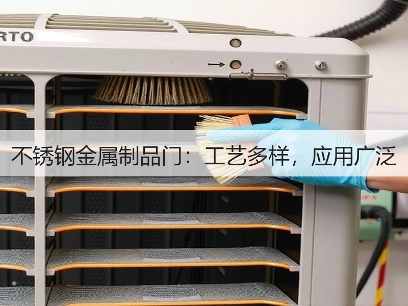 不锈钢金属制品门：工艺多样，应用广泛