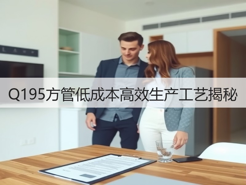 Q195方管低成本高效生产工艺揭秘