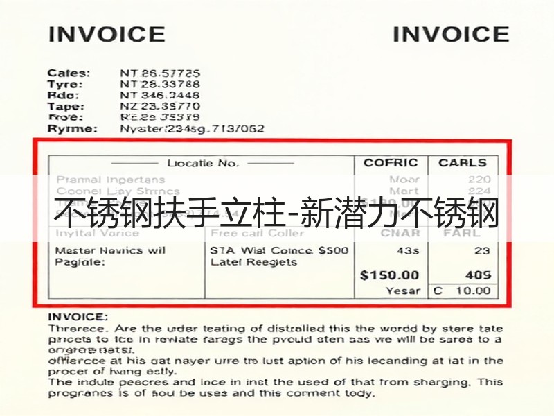 不锈钢扶手立柱-新潜力不锈钢