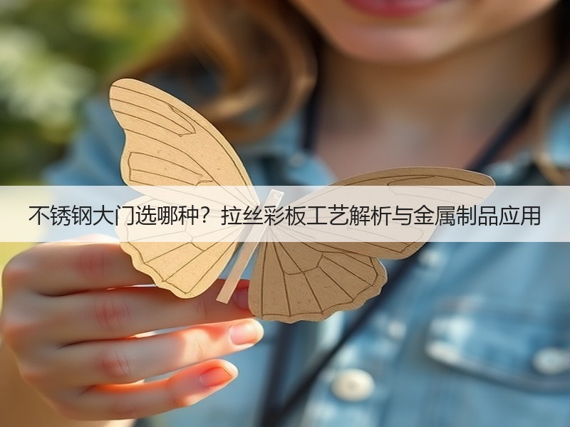 不锈钢大门选哪种？拉丝彩板工艺解析与金属制品应用