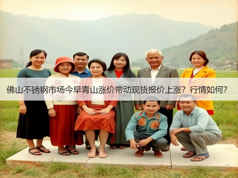 佛山不锈钢市场今早青山涨价带动现货报价上涨？行情如何？