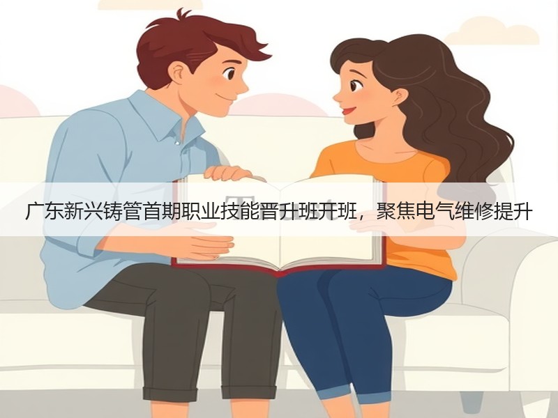 广东新兴铸管首期职业技能晋升班开班，聚焦电气维修提升