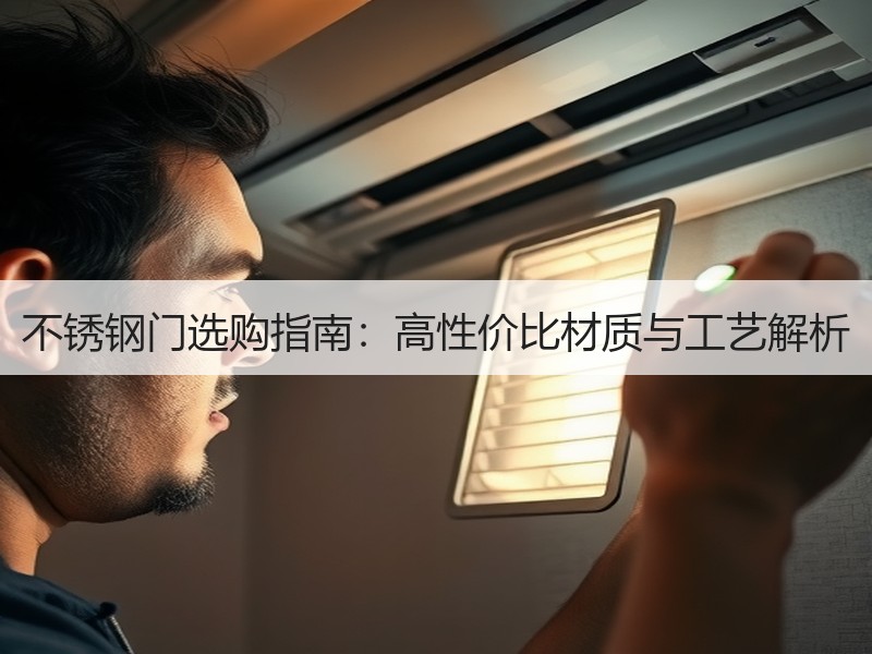 不锈钢门选购指南：高性价比材质与工艺解析