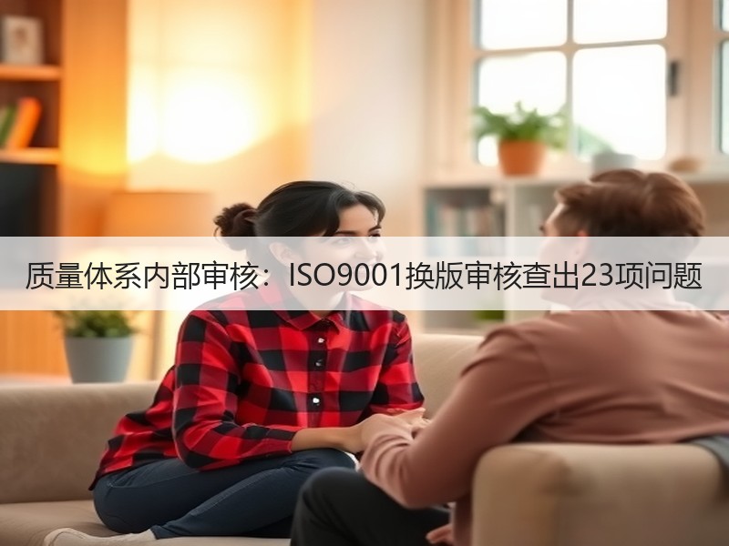 质量体系内部审核：ISO9001换版审核查出23项问题