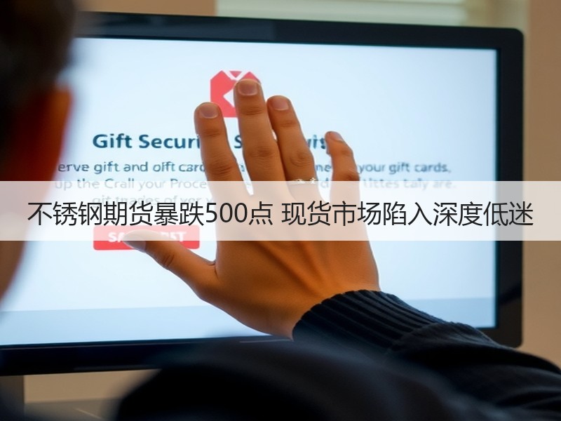 不锈钢期货暴跌500点 现货市场陷入深度低迷